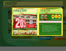 Tablet Screenshot of fairstay.in